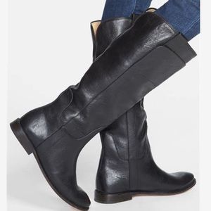 FRYE Black Paige Tall Riding Boot